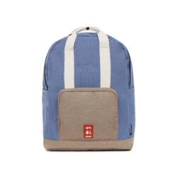 Eco Mochila Lefrik Capsule Multi Ink ( Azul-Marron )