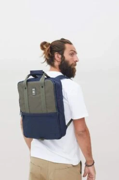 Mochila Daily Lefrik Multigrey 11 Mochila Daily Lefrik Multigrey -Almacenamiento De Viaje 10056