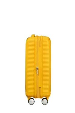 Maleta Cabina 55 Cm 4 Ruedas Exp American Tourister Soundbox Amarilla -Almacenamiento De Viaje 10825