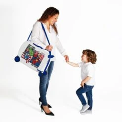 Marvel Maleta Infantil Correpasillos All Avengers 2 Ruedas Multidireccionales -Almacenamiento De Viaje 11844