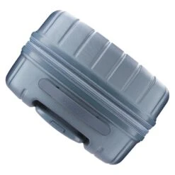 Maleta Grande 75 Cm 4 Ruedas Rigida Expandible Movom Wood Plata -Almacenamiento De Viaje 12429