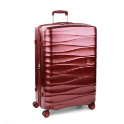 Maleta-Trolley Grande 76 Cm 4 Ruedas Expandible Roncato Stellar Rosso Scu