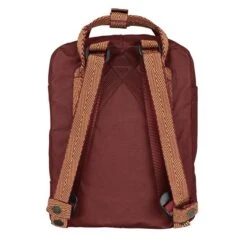 FJÄLLRÄVEN Mochila FjällRäven Kanken Mini Rojo (Oxid Red /Goose Eye) -Almacenamiento De Viaje 14403