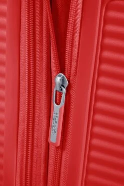 Maleta Mediana 67 Cm 4 R Exp American Tourister Soundbox Rojo (Coral Red) -Almacenamiento De Viaje 14413