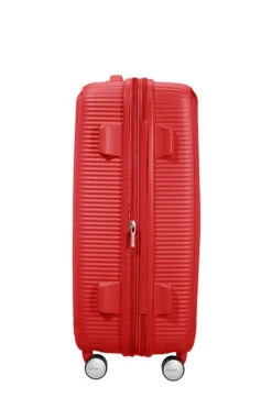 Maleta Mediana 67 Cm 4 R Exp American Tourister Soundbox Rojo (Coral Red) -Almacenamiento De Viaje 14424