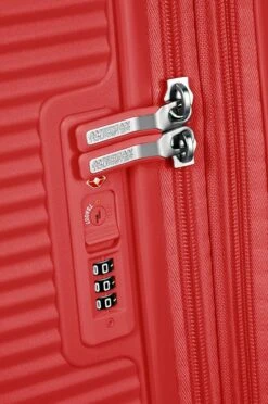 Maleta Mediana 67 Cm 4 R Exp American Tourister Soundbox Rojo (Coral Red) -Almacenamiento De Viaje 14425