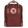 FJÄLLRÄVEN Mochila FjällRäven Kanken Mini Rojo (Oxid Red /Goose Eye) -Almacenamiento De Viaje 14432