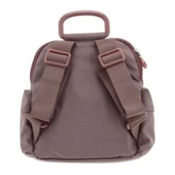 Mochila Pequeña MD20 QMTT1 Mandarina Duck Rosa Claro (Pale Blush) -Almacenamiento De Viaje 16071