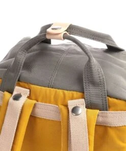 Mochila Doughnut Macaroon D010 Amarillo + Gris 8 Mochila Doughnut Macaroon D010 Amarillo + Gris -Almacenamiento De Viaje 16660
