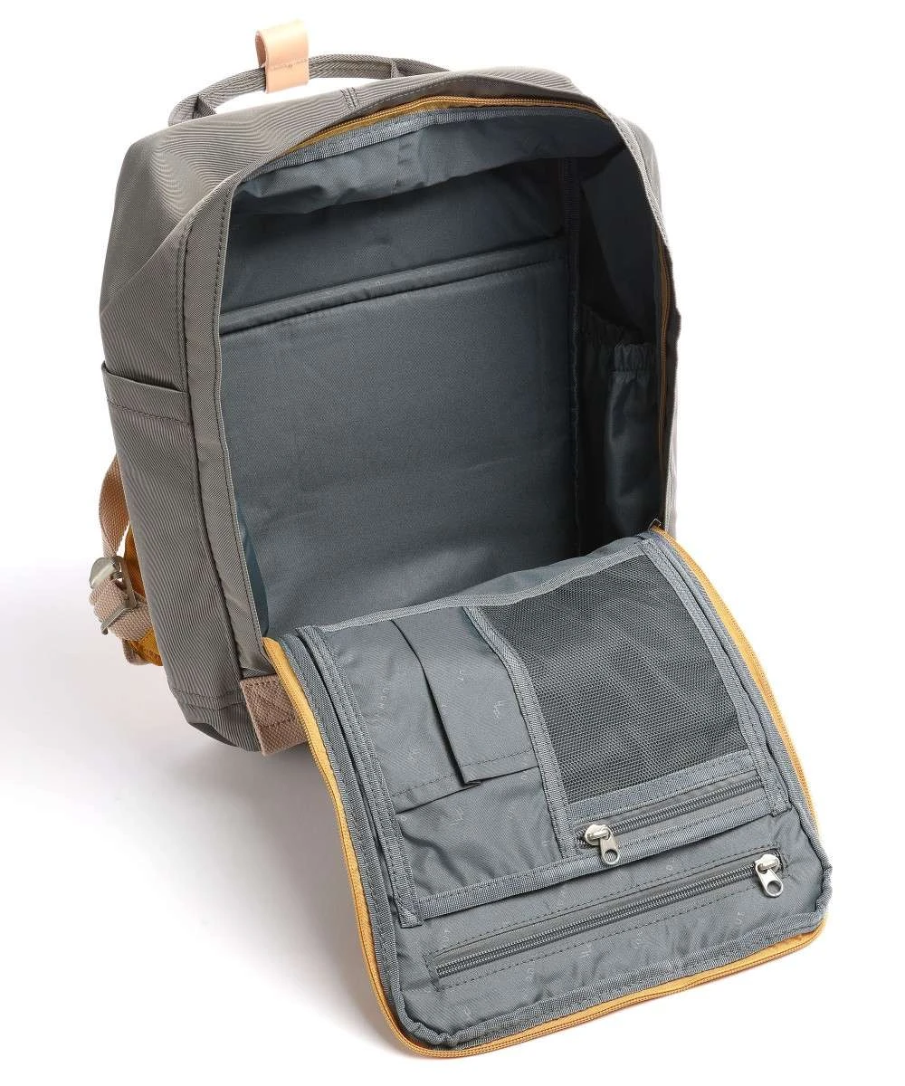 Mochila Doughnut Macaroon D010 Amarillo + Gris 6 Mochila Doughnut Macaroon D010 Amarillo + Gris - Imagen 4