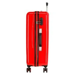 Maleta Mediana 68 Cm 4 Ruedas Rigida Spiderman Pop -Almacenamiento De Viaje 1672