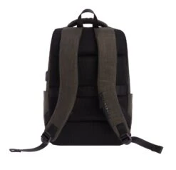 Mochila Adolfo Dominguez Verde -Almacenamiento De Viaje 16822