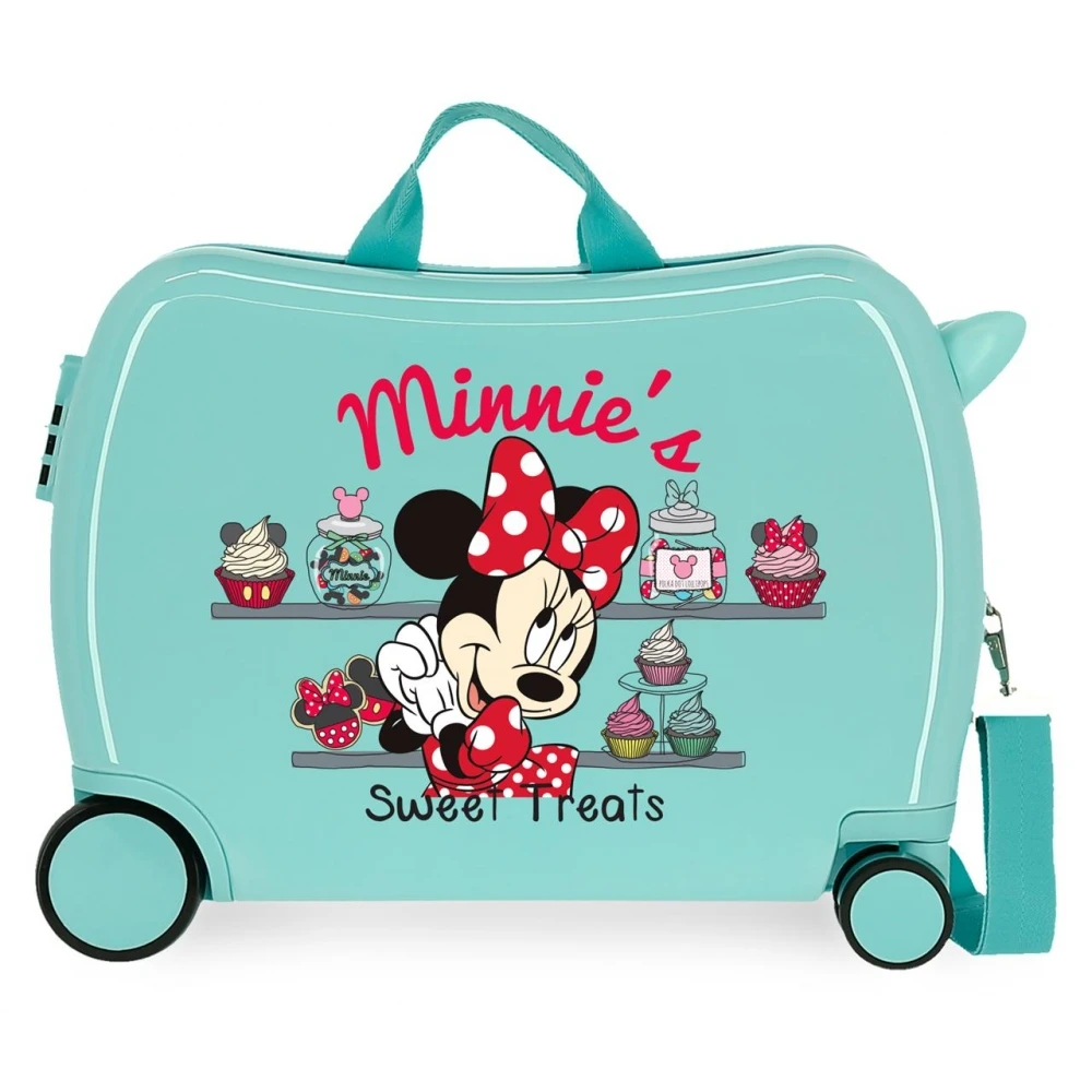 Disney Maleta Correpasillos Minnie´s Sweet Treats That´s Easy Turquesa 3 Disney Maleta Correpasillos Minnie´s Sweet Treats That´s Easy Turquesa