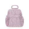 Mochila Pequeña MD20 QMTT1 Mandarina Duck Rosa ( Lotus) -Almacenamiento De Viaje 17551