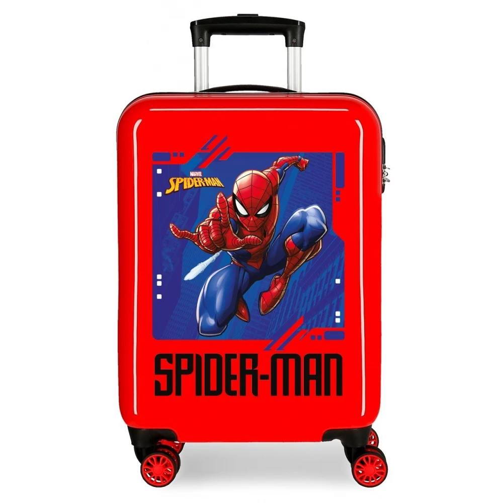 Marvel Maleta De Cabina Spiderman Street Rígida En Rojo 3 Marvel Maleta De Cabina Spiderman Street Rígida En Rojo