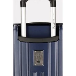 Maleta Mediana Rígida Pepe Jeans Color Stripes Azul -Almacenamiento De Viaje 19850
