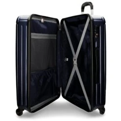 Maleta Mediana Rígida Pepe Jeans Color Stripes Azul -Almacenamiento De Viaje 19944