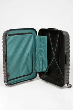 Maleta Samsonite Lite-Shock Mediana 69 Cm 4 Ruedas Eclipse Grey -Almacenamiento De Viaje 20815