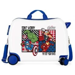 Marvel Maleta Infantil Correpasillos All Avengers 2 Ruedas Multidireccionales