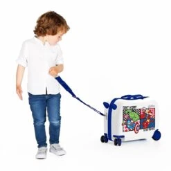 Marvel Maleta Infantil Correpasillos All Avengers 2 Ruedas Multidireccionales -Almacenamiento De Viaje 2123