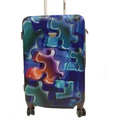 Maleta Grande 4R Privata Puzzle -Almacenamiento De Viaje 21371