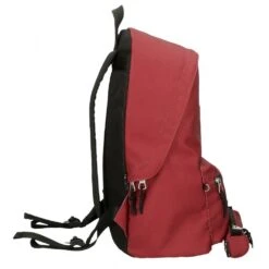 Pepe Jeans Mochila Portaordenador+estuche PPJ Aris Evergreen Rojo Oscuro -Almacenamiento De Viaje 22080