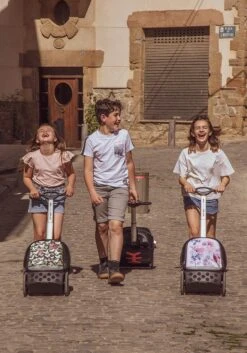 Mochila Escolar Con Ruedas Nikidom Roller Up Butterfly Camo -Almacenamiento De Viaje 22328