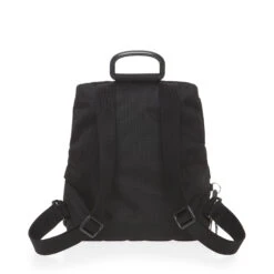 Mochila Estrecha MD20 QMTZ4 Mandarina Duck Negra -Almacenamiento De Viaje 22708