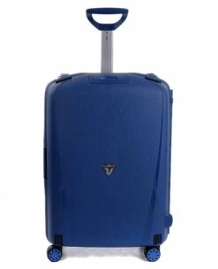 Maleta Trolley Grande 75 Cm 4R Roncato Light Navy -Almacenamiento De Viaje 23161