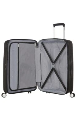 Maleta Cabina 55 Cm Exp 4 R Exp American Tourister Soundbox Negro 18 Maleta Cabina 55 Cm Exp 4 R Exp American Tourister Soundbox Negro -Almacenamiento De Viaje 23570