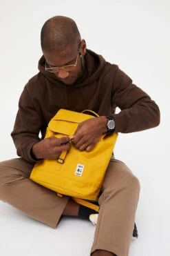 Mochila Lefrik Scout Metal Hook Amarillo (Mustard) 11 Mochila Lefrik Scout Metal Hook Amarillo (Mustard) -Almacenamiento De Viaje 24112