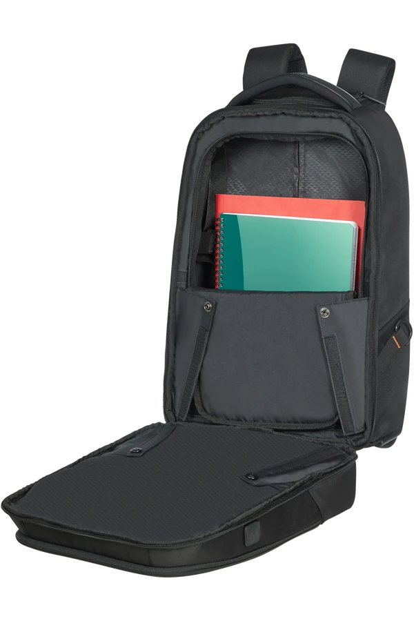 Mochila-trolley Con 2 Ruedas Ordenador 15,6 " Samsonite Cityscape Evo Negro 6 Mochila-trolley Con 2 Ruedas Ordenador 15,6 " Samsonite Cityscape Evo Negro - Imagen 4