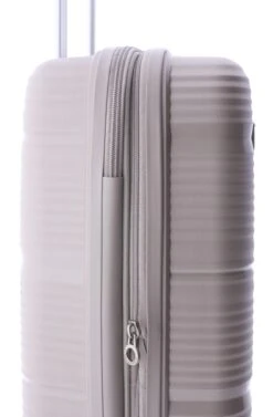 Maleta Cabina 55 Cm 4 Ruedas Exp Rigido Gladiator Bionic Beige -Almacenamiento De Viaje 24549