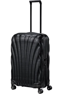 Maleta Trolley Mediana 69 Cm 4 Ruedas Samsonite C-Lite Negro ( Black ) -Almacenamiento De Viaje 24828