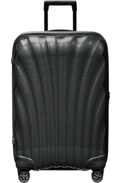 Maleta Trolley Mediana 69 Cm 4 Ruedas Samsonite C-Lite Negro ( Black ) -Almacenamiento De Viaje 24850