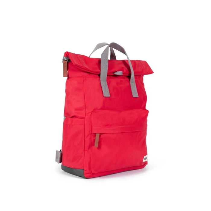 Mochila Roka London Canfield B Mediana Sostenible Nylon Rojo(Mars Red) 6 Mochila Roka London Canfield B Mediana Sostenible Nylon Rojo(Mars Red) - Imagen 4
