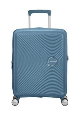Maleta Cabina 55 Cm Exp 4 R American Tourister Soundbox Azul ( Ston 11 Maleta Cabina 55 Cm Exp 4 R American Tourister Soundbox Azul ( Ston -Almacenamiento De Viaje 25218