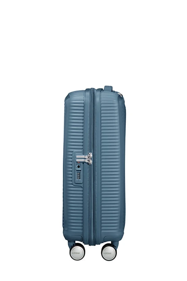 Maleta Cabina 55 Cm Exp 4 R American Tourister Soundbox Azul ( Ston 8 Maleta Cabina 55 Cm Exp 4 R American Tourister Soundbox Azul ( Ston - Imagen 6