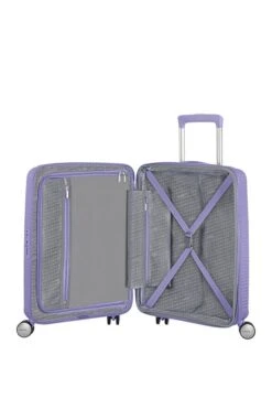 Maleta Cabina 55 Cm 4 R Exp American Tourister Soundbox Lavanda -Almacenamiento De Viaje 25253