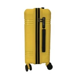 Maleta Mediana 4 Ruedas Expandible Bienoti-EV 8092 Amarilla -Almacenamiento De Viaje 25660
