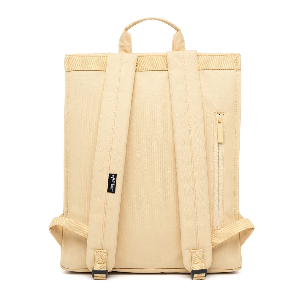 Mochila Lefrik Handy Metal Amarillo Claro ( Butter ) 5 Mochila Lefrik Handy Metal Amarillo Claro ( Butter ) - Imagen 3