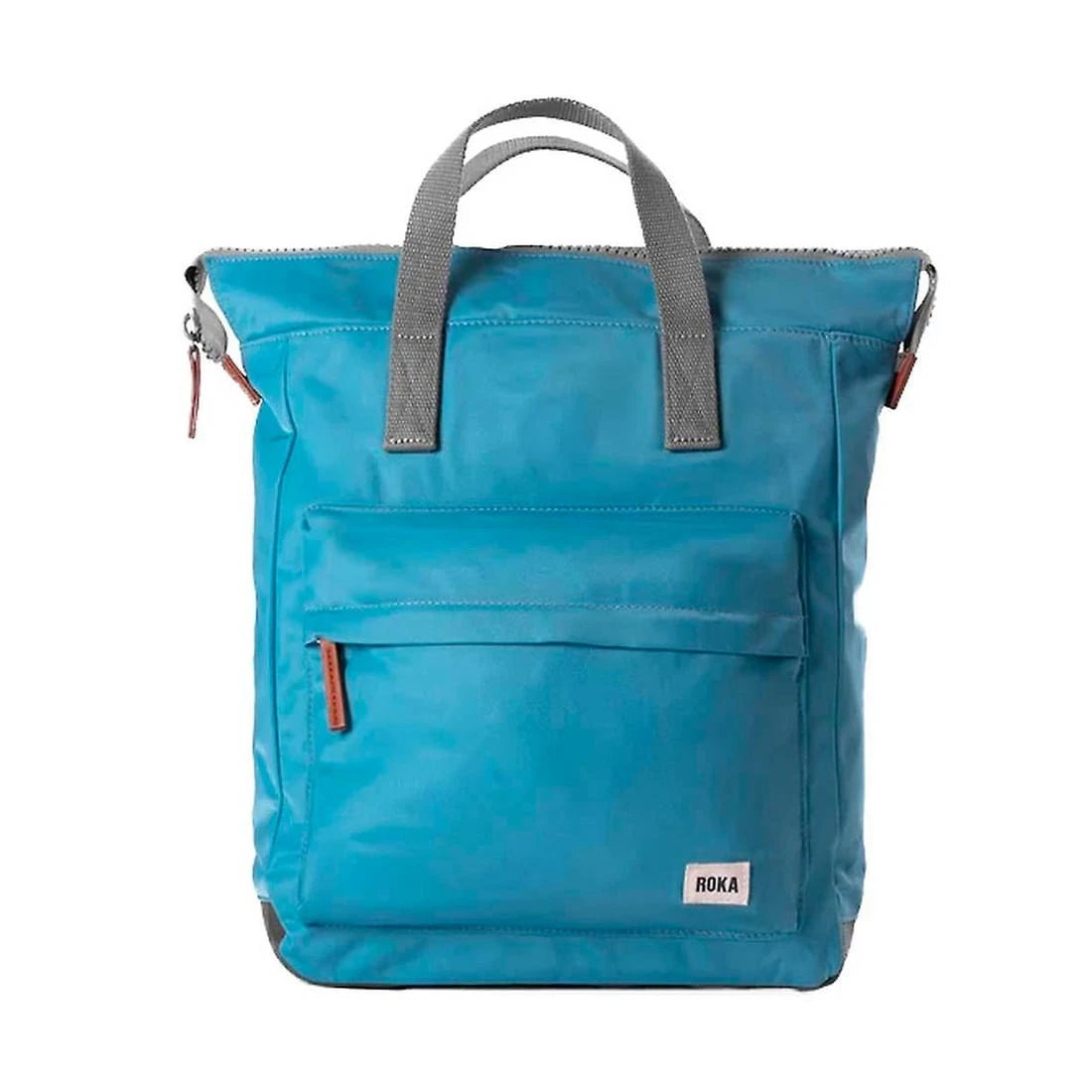 Mochila Roka London Bantry B Mediana Sostenible Nylon Turquesa (Petrol) 3 Mochila Roka London Bantry B Mediana Sostenible Nylon Turquesa (Petrol)