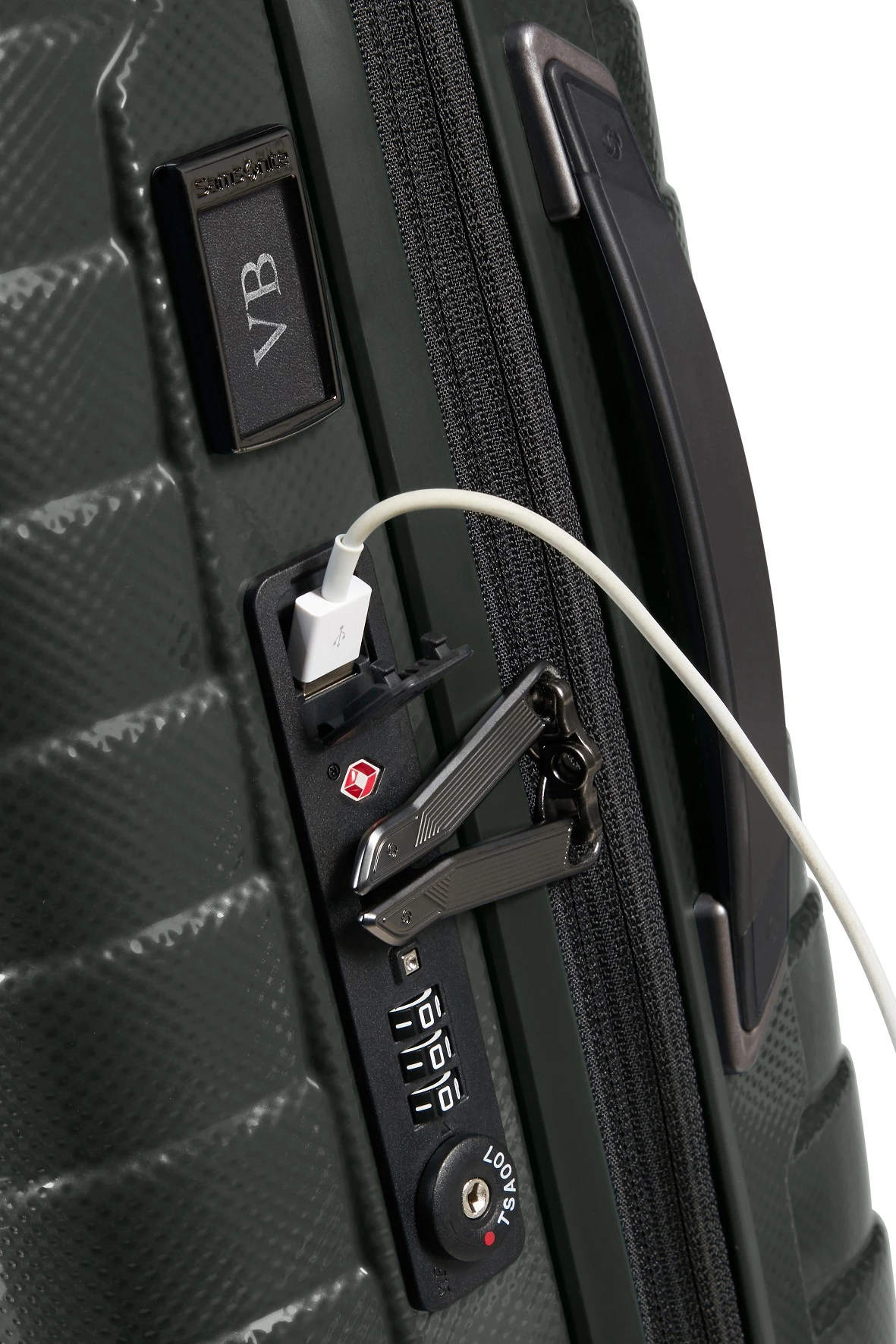 Maleta Mediana 69 Cm 4 Ruedas Samsonite Proxis Verde (Mat Climbing Ivy) 8 Maleta Mediana 69 Cm 4 Ruedas Samsonite Proxis Verde (Mat Climbing Ivy) - Imagen 6