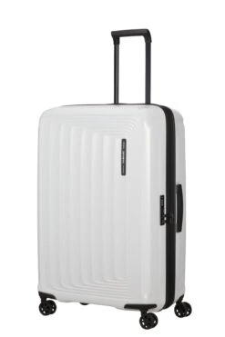 Maleta Grande 75 Cm Exp Samsonite Nuon Blanco ( Metallic White ) -Almacenamiento De Viaje 27191