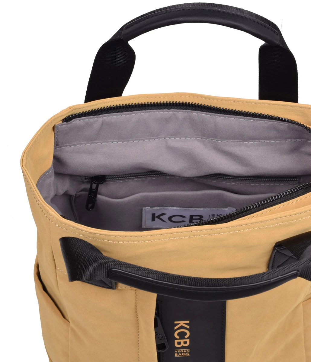 Mochila Mediana 2 Asas KCB 2825 Mostaza 8 Mochila Mediana 2 Asas KCB 2825 Mostaza - Imagen 6