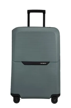 Maleta Mediana 69 Cm 4 Ruedas Samsonite Magnum ECO Petrol Grey -Almacenamiento De Viaje 27317