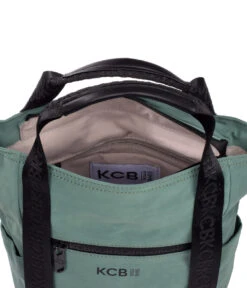 Mochila Pequeña 2 Asas KCB 2701 Verde -Almacenamiento De Viaje 27717