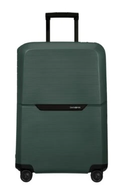 Maleta Mediana 69 Cm 4 Ruedas Samsonite Magnum Eco Verde (Forest Green) -Almacenamiento De Viaje 27771