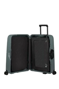 Maleta Mediana 69 Cm 4 Ruedas Samsonite Magnum ECO Petrol Grey -Almacenamiento De Viaje 27853