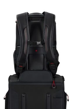 Mochila Ordenador M USB Samsonite Ecodiver Negro -Almacenamiento De Viaje 27864